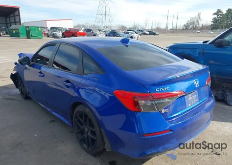 2023 Honda Civic Sport z USA, uszkodzony, nr VIN 2HGFE2F51PH549367